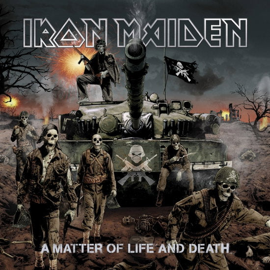 Iron Maiden – A MATTER OF LIFE AND DEATH – vinyl