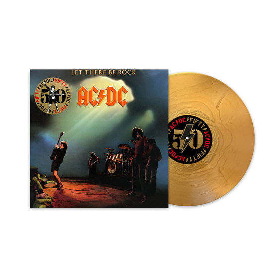 AC/DC – Let There Be Rock (50th Anniversary Gold Color Vinyl) – vinyl