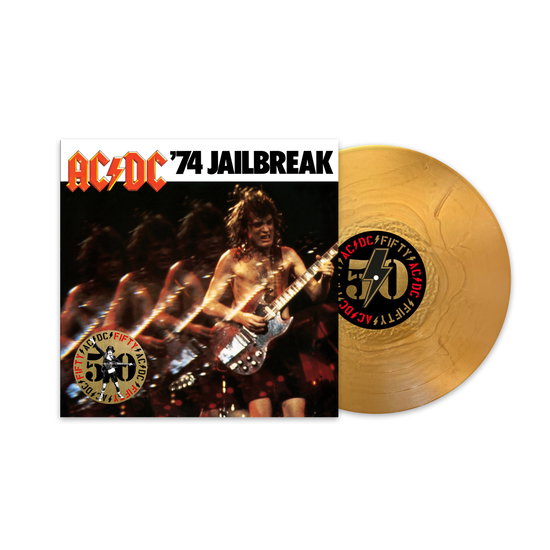 AC/DC – '74 Jailbreak (50th Anniversary Gold Color Vinyl) – vinyl