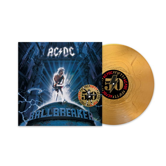 AC/DC – Ballbreaker (50th Anniversary Gold Color Vinyl) – vinyl