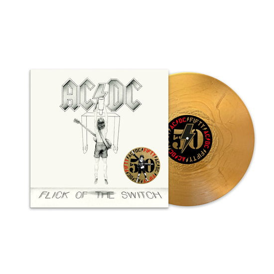AC/DC – Flick Of The Switch (50th Anniversary Gold Color Vinyl) – vinyl