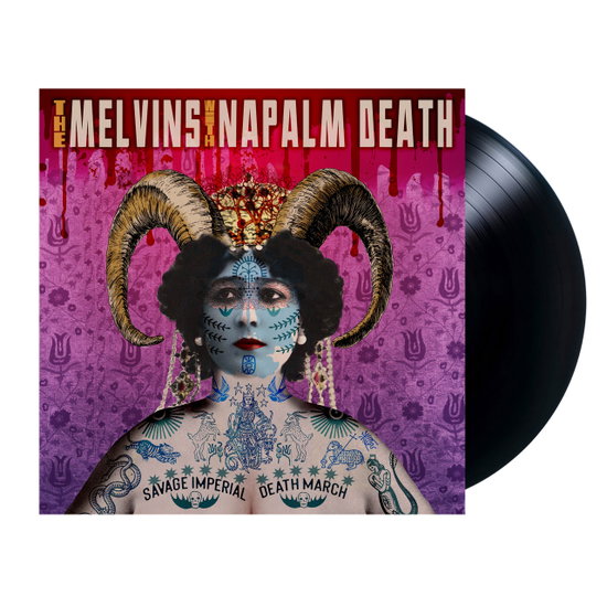Melvins,Napalm Death – SAVAGE IMPERIAL DEATH MARCH – vinyl