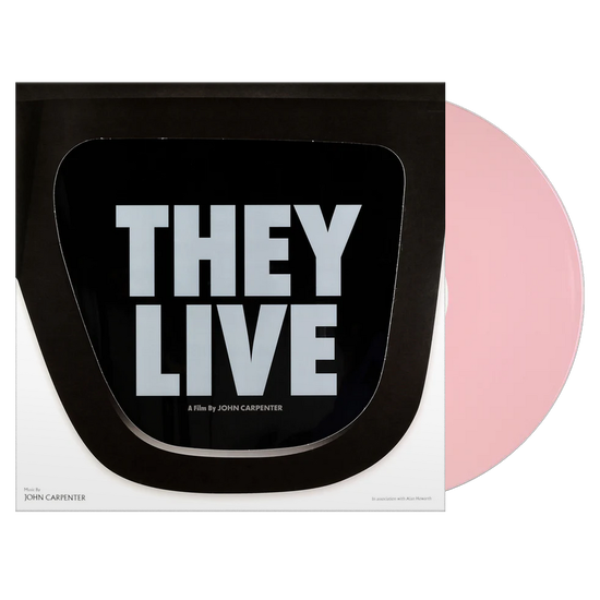 John Carpenter,Alan Howarth – THEY LIVE - ORIGINAL MOTION PICTURE SOUNDTRACK – vinyl