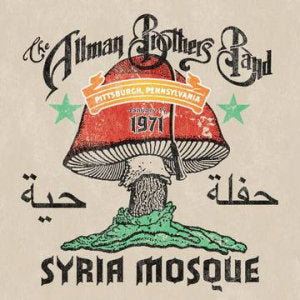 The Allman Brothers Band – SYRIA MOSQUE: PITTSBURGH, PA JANUARY 17, 1971 – vinyl