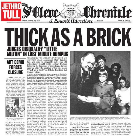 Jethro Tull – THICK AS A BRICK – vinyl