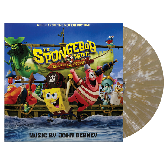 John Debney – THE SPONGEBOB MOVIE: SEARCH FOR SQUAREPANTS – vinyl