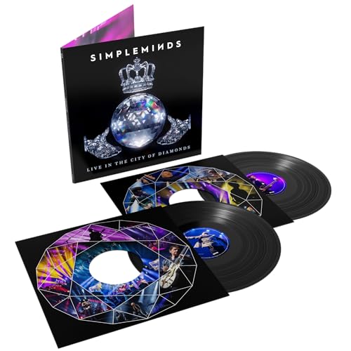 Simple Minds – LIVE IN THE CITY OF DIAMONDS – vinyl