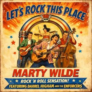 Marty Wilde – LET'S ROCK THIS PLACE – vinyl
