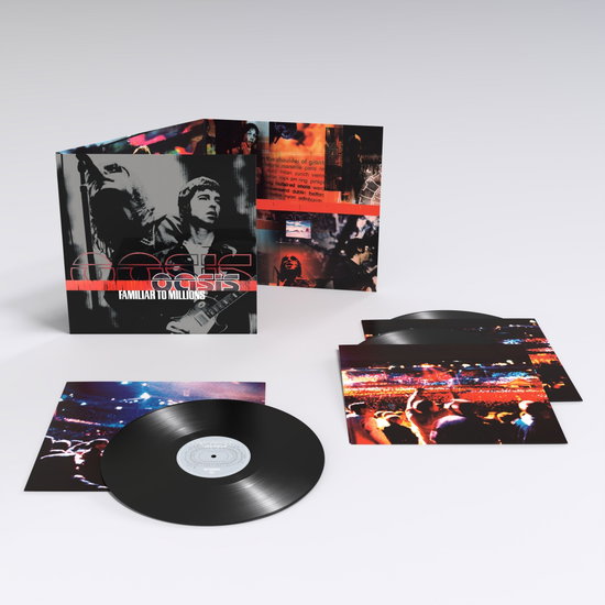 Oasis – FAMILIAR TO MILLIONS – vinyl