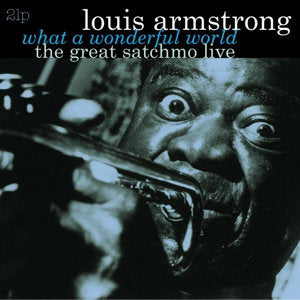 Louis & His All Sta Armstrong – GREAT SATCHMO LIVE/WHAT A WONDERFUL WORLD – vinyl