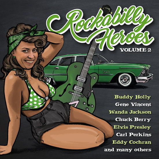 Various Artists – ROCKABILLY HEROES VOL. 2 – vinyl