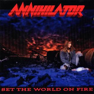 Annihilator – SET THE WORLD ON FIRE – vinyl