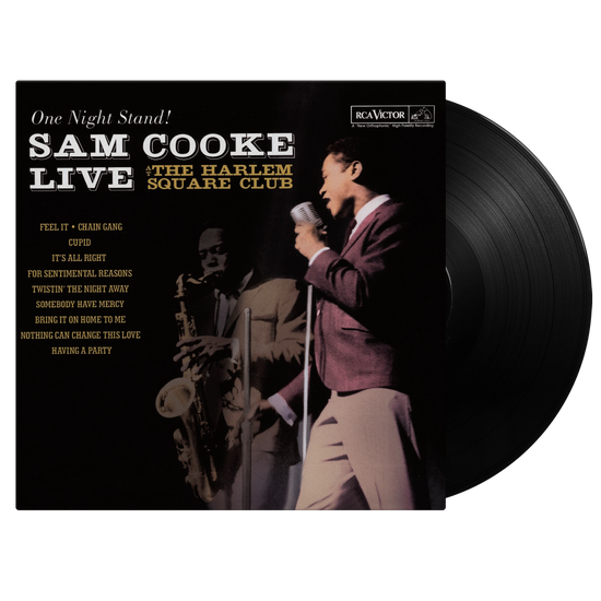 Sam Cooke – LIVE AT THE HARLEM SQUARE – vinyl