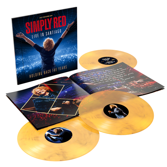 Simply Red – HOLDING BACK THE YEARS: LIVE IN SANTIAGO – vinyl
