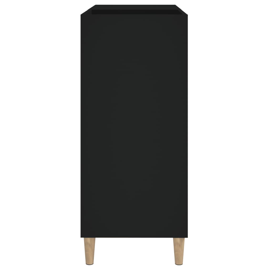 Platenkast 84,5X38X89 Cm Bewerkt Hout