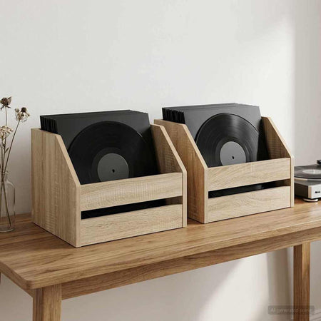 Vinyl Album Doos 2 St 38 X 30 X 29 Cm