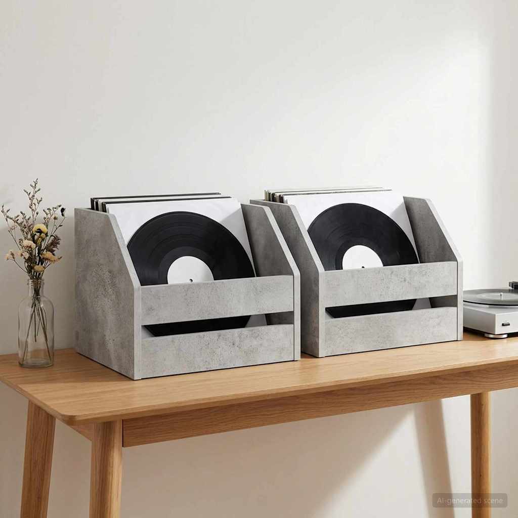 Vinyl Album Doos 2 St 38 X 30 X 29 Cm