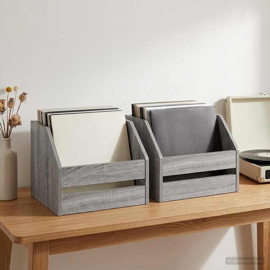Vinyl Album Doos 2 St 38 X 30 X 29 Cm