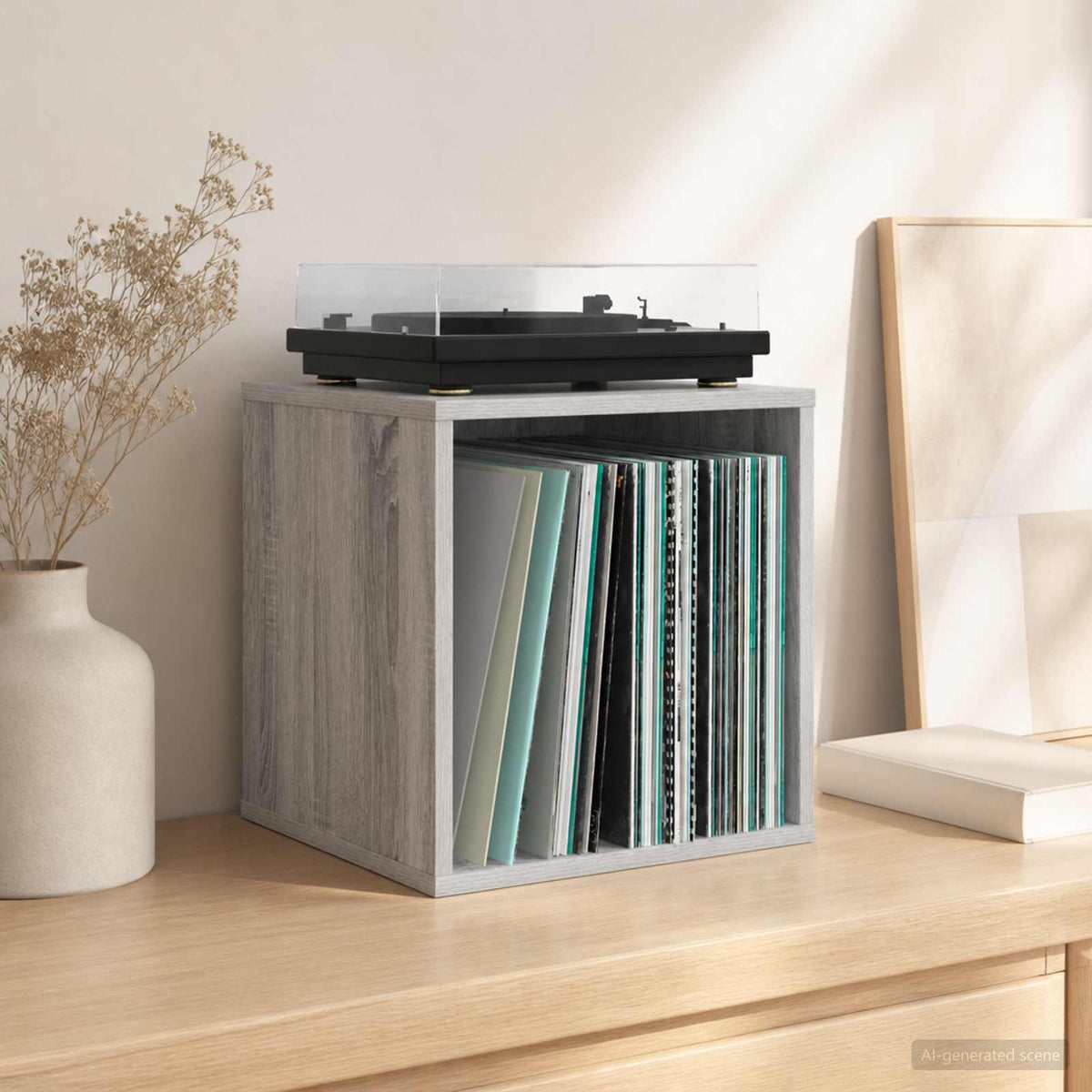 Vinyl Album Doos 2 St 37 X 36,5 X 38 Cm