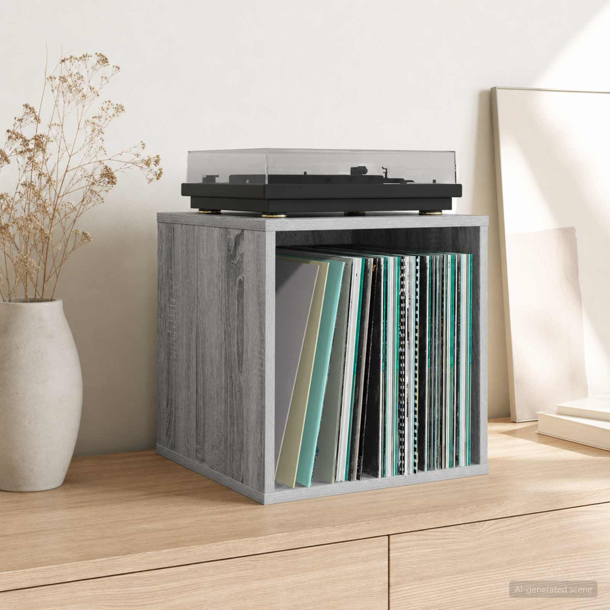 Vinyl Album Doos 2 St 37 X 36,5 X 38 Cm