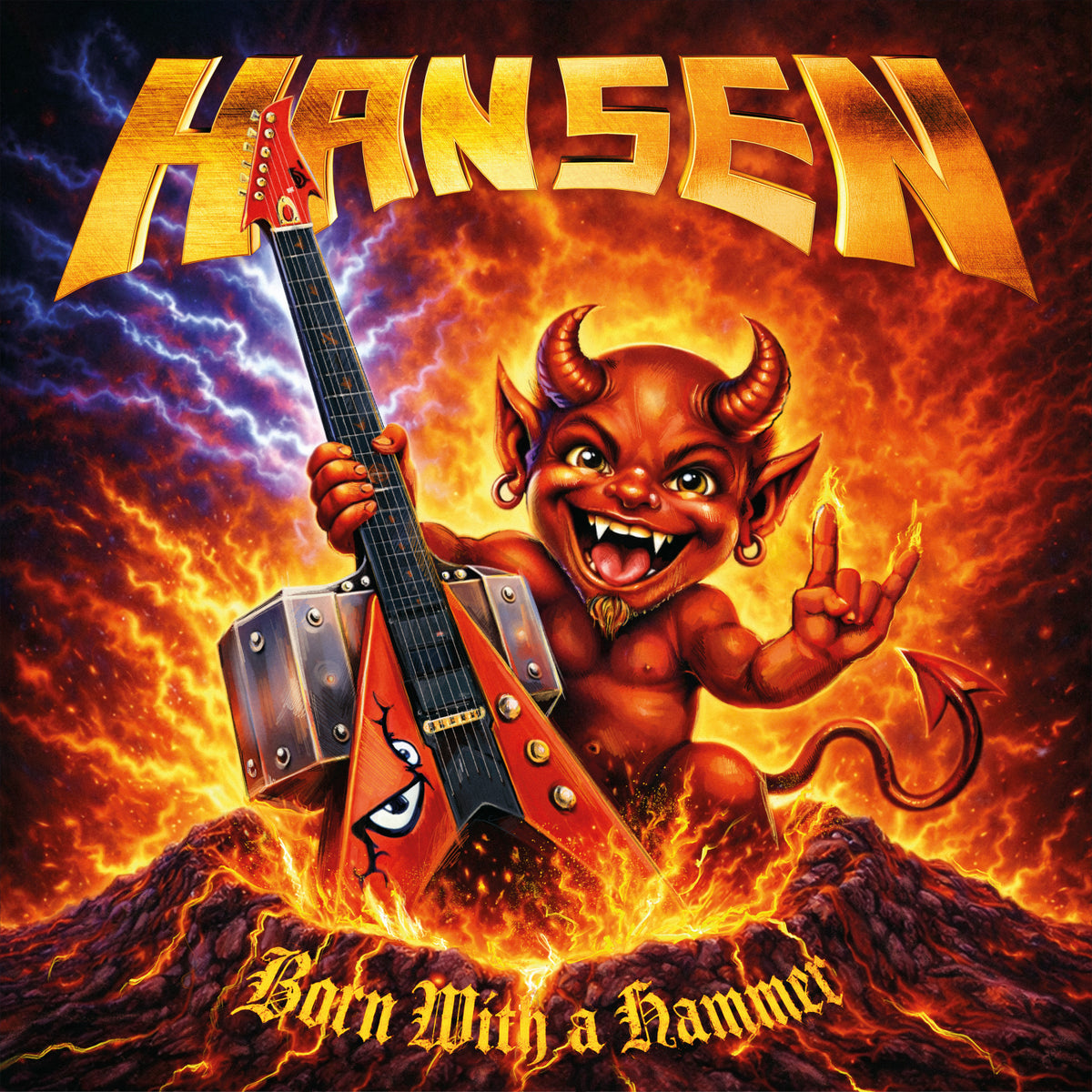 Kai Hansen – BORN WITH A HAMMER – vinyl