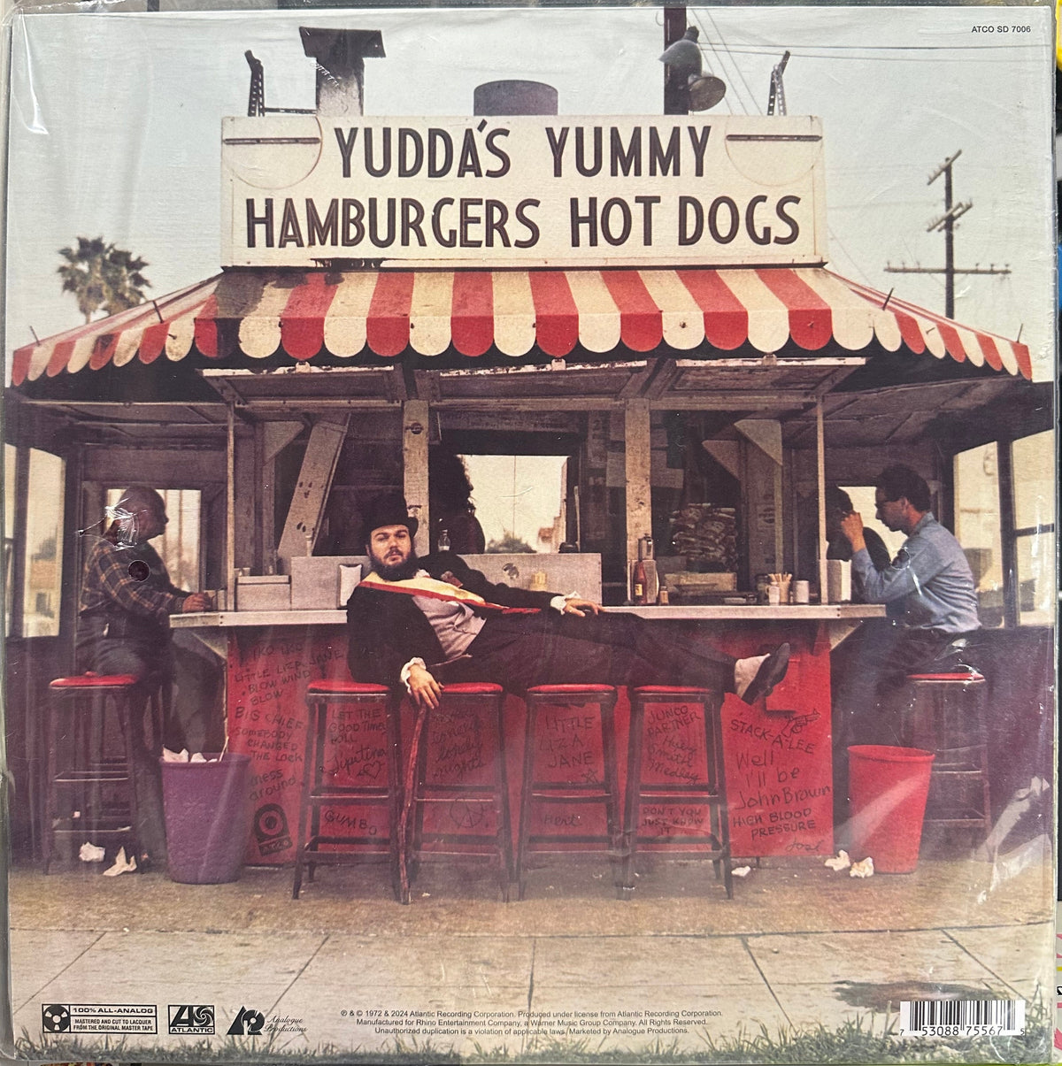 Dr. John – DR. JOHN'S GUMBO – achterkant hoes