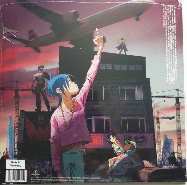 Gorillaz – SONG MACHINE, SEASON 1 – achterkant hoes