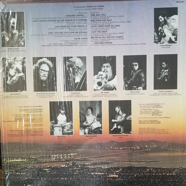 Tower Of Power – BACK TO OAKLAND – achterkant hoes
