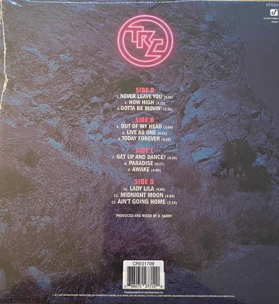 The Record Company – PLAY LOUD – achterkant hoes