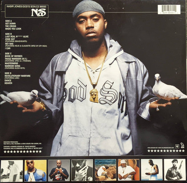 Nas – God's Son – achterkant hoes
