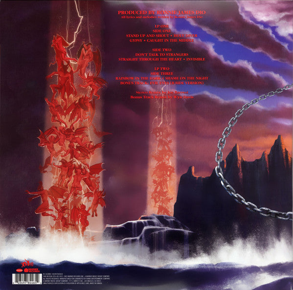 Dio – HOLY DIVER – achterkant hoes