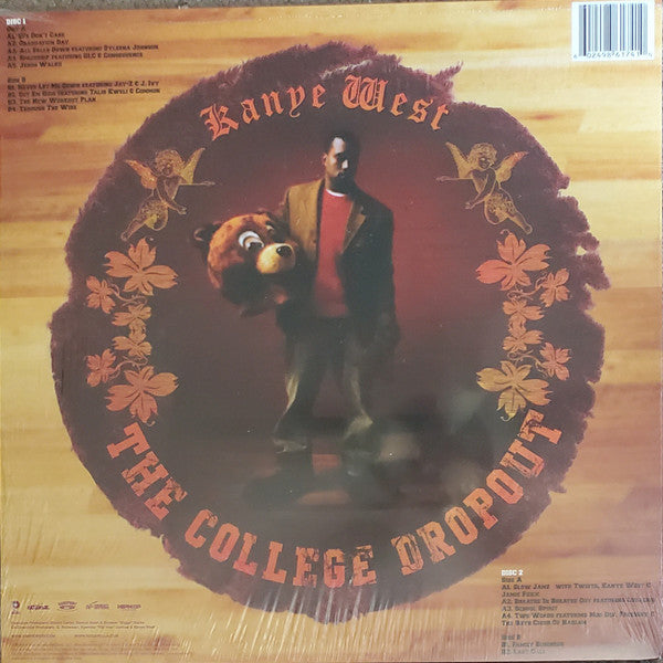 Kanye West – The College Dropout – achterkant hoes