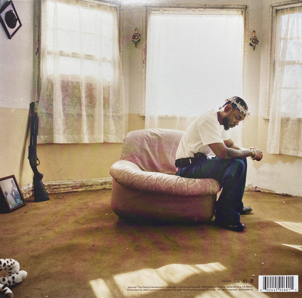 Kendrick Lamar – Mr. Morale & the Big Steppers – achterkant hoes