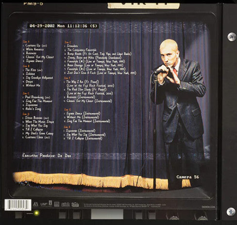 Eminem – The Eminem Show – achterkant hoes