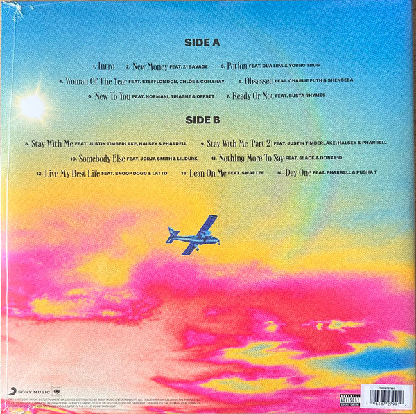 Calvin Harris – Funk Wav Bounces Vol. 2 – achterkant hoes