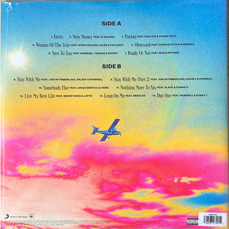 Calvin Harris – Funk Wav Bounces Vol. 2 – achterkant hoes