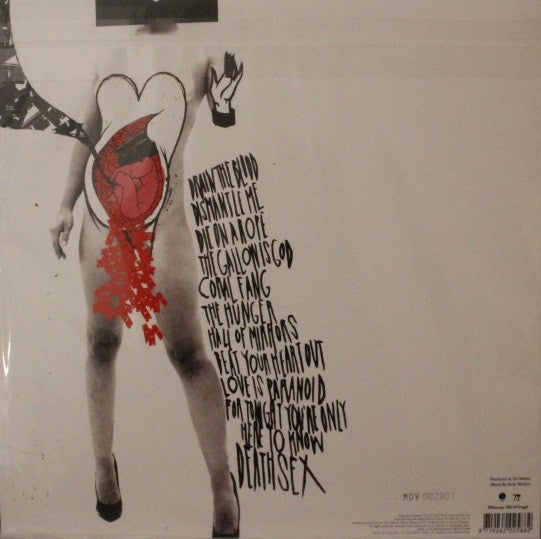 The Distillers – CORAL FANG – achterkant hoes