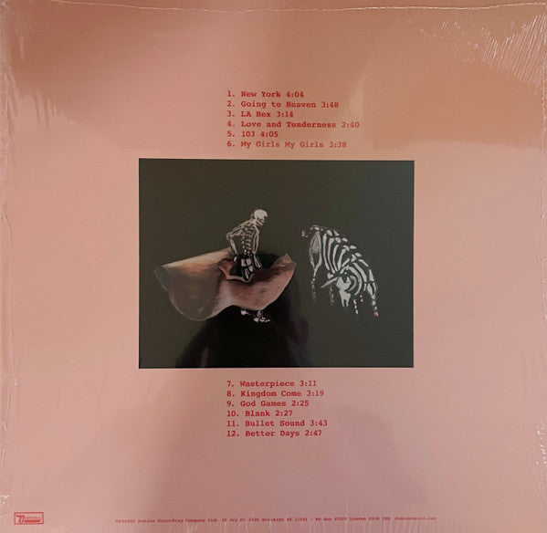 The Kills – GOD GAMES – achterkant hoes