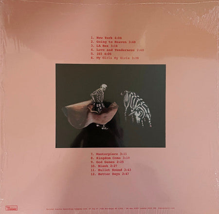 The Kills – GOD GAMES – achterkant hoes