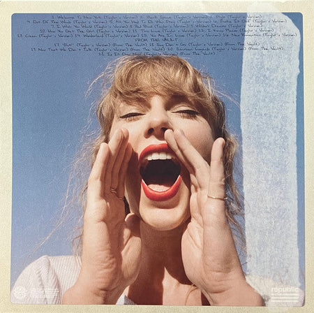 Taylor Swift – 1989 (Taylor's Version) – achterkant hoes