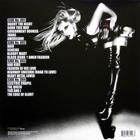 Lady Gaga – Born This Way – achterkant hoes