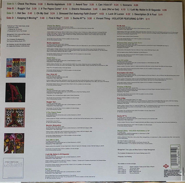 A Tribe Called Quest – The Anthology – achterkant hoes
