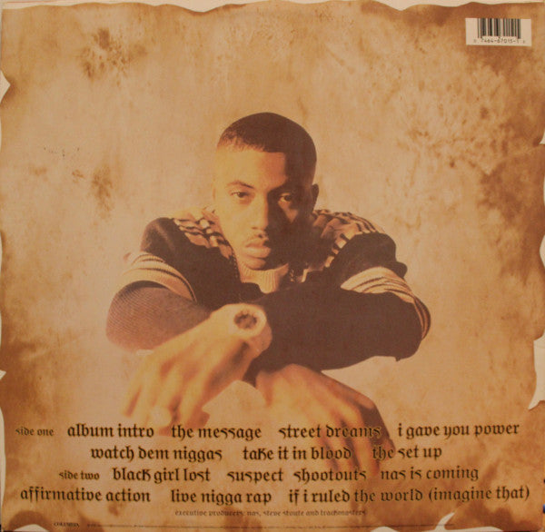 Nas – It Was Written – achterkant hoes