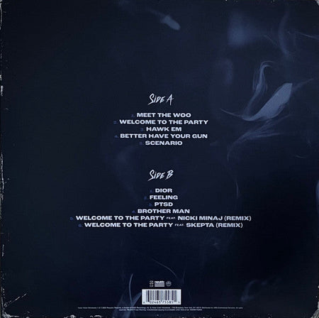 Pop Smoke – MEET THE WOO – achterkant hoes