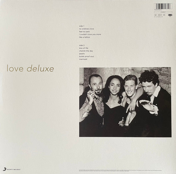Sade – Love Deluxe – achterkant hoes