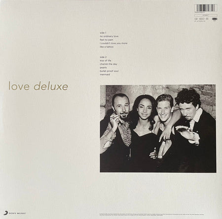 Sade – Love Deluxe – achterkant hoes