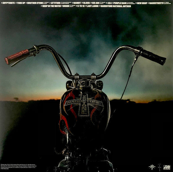 Don Toliver – HARDSTONE PSYCHO – achterkant hoes
