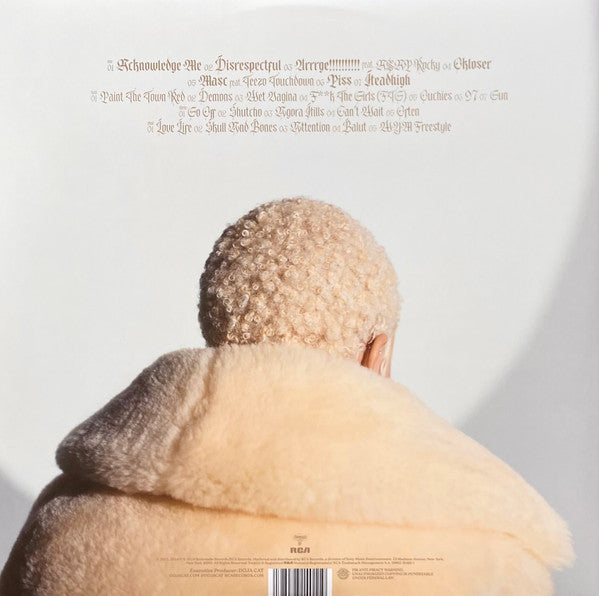 Doja Cat – Scarlet – achterkant hoes