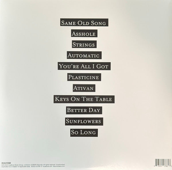 The Lumineers – AUTOMATIC – achterkant hoes