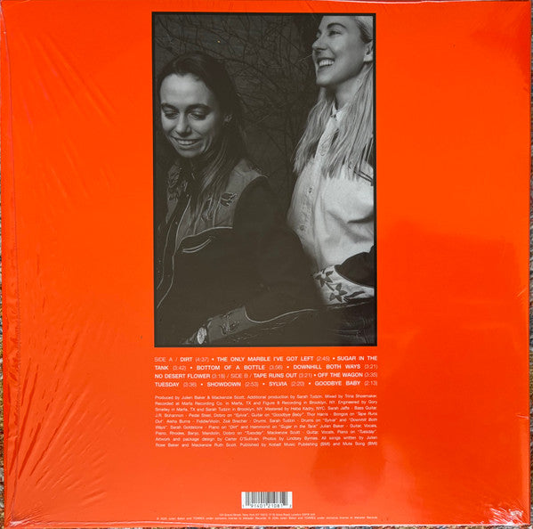 Julien Baker & Torres – SEND A PRAYER MY WAY – achterkant hoes